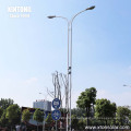 Double Arms Outdoor Led Street Light Lighting Pólo Desenho